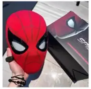 Spiderman Masks 1:1 Helmet Wearable Ring Remote Control Eyes Mask Cosplay Props
