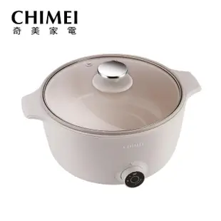 【CHIMEI 奇美】3L日式陶瓷多功能不沾料理鍋/美食鍋/電火鍋/煎煮炒炸萬用鍋(EP-04MC20)