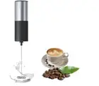 Electric Milk Frother for Coffee,Battery Operated Drink Mixer,Handheld Mini Whis