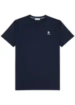 Sandbanks Logo Cotton T-shirt - Navy S