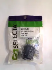 CARLING/SELECTA SWITCH SS1103-BG 15AMP SPDT ROCKER SWITCH