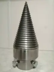 Wood splitter cone cleaver for firewood ф 100 mm left thread