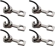 EHJRE 6X Electric Train Metal Hook Carriage Connection for 1/87 Model Train DIY