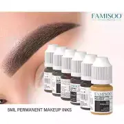 5ML Color Tattoo Microblading Paint Ink Pigment for Eyebrow Makeup Lip Eyebrow