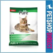 Flora Pure Natural Clumping Cat Litter (Tofu Cat Litter) 9kg