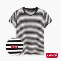 在飛比找momo購物網優惠-【LEVIS 官方旗艦】女款 短袖T恤/精工迷你Logo刺繡