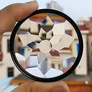 49-67 mm Kaleidoscope Camera Filters Photography Accessories Filter Prism(Add 52mm Adapter)