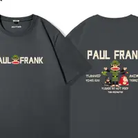 在飛比找蝦皮購物優惠-Paul Frank/大嘴猴男生短袖2024新款純棉t恤男夏