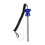 Weight Stack Pin 5/16" Dia 5" Locking Space Weight Stack Replacement, Blue