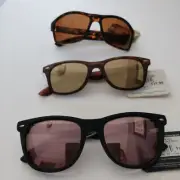 Foster Grant, Panama Jack, Beach Blast Men's Sunglasses 100% UVA UVB 3 Pair NWT