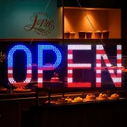 Open Signs for Business, Ultra Bright Large LED Open Signs Business Hour Open...