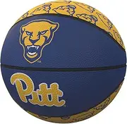 Pittsburgh Panthers Repeating Logo Mini-Size Rubber Basketball