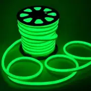 Green LED Neon Flex Rope Light Party Home Commercial DIY Sign Decor Outdoor 220V