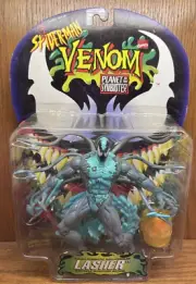 Spiderman Venom Planet of the Symbiotes ! Lasher Action Figure Toybiz