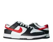 Nike Dunk Low Retro Red Swoosh Panda Men's Shoes FB3354-001