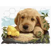 Country Threads Feed-Bag Buddies Counted Cross Stitch Chart, Tracked Postage