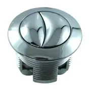 38mm Dual Flush Toilet Button & Rods (38mm Cistern Lid Hole)
