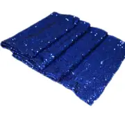 Royal Blue Sequin Table Runner