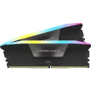 Corsair Vengeance RGB DDR5 64GB(2X32GB) 5600Mhz Dual Module CL36 Memory Black