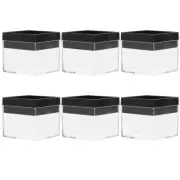 6 Pcs Storage Box Display Transparent Mini Specimen Protection Mineral Case