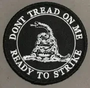 Don't Tread On Me Ready To Strike patch