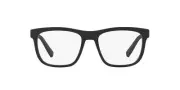 AX3050F ARMANI EXCHANGE EYEGLASSES MATTE BLACK | TRANSLUCENT LENS 55-18-140 mm