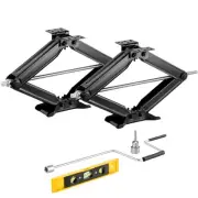 RV Scissor Jacks 4082 kg 59.5cm RV Stabilizer Leveling Scissor Jacks 2 Set