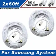 Samsung Compatible w/ SEA C101 2 x 60' Camera Cable f/ SDS-P5100, P5080, P5101