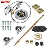 Brake Assembly Sprocket & Hub Hub Drift Trike Go Kart Rear Live Axle Kit