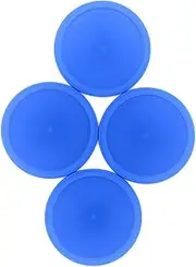 Toddmomy 30pcs Air Hockey with Ergonomic Handles Mini Replacement for Outdoor Games Accessories for Air Hockey Tables Blue