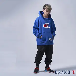 【Brand T】CHAMPION 100 YEARS HOODIE 藍色*一百週年*限定*刺繡*大C*連帽*帽T*經典