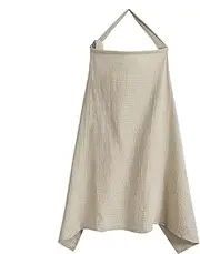 Nursing Covers for Breastfeeding - Nursing Cover Poncho Cotton Nursing Cover up - Breathable Comfortable Nursing Apron Breastfeeding Supplies for Mother Outdoor Use