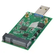 1PCS X Data Transmission Link Adapters USB3.0 to mSATA Adapter Card