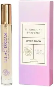 Love in Bloom Lilac Dream Pheromone Perfume, 10ml, Eau de Parfum Aphrodisiac Subtle Fragrance Dating Night Out Pheromone Oil Sensual