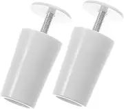 Luxshiny 2Pcs Curtain Stoppers for Roller Shutters Easy Installation Blind Replacement Stoppers and Reusable Window Buffer for Home and Office Use