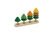 PlanToys Sort & Count Tree Kids/Children Wooden Educational Stacking Toy 18m+