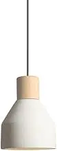 CJLWSLCO Grey Single Head Terrazzo Pendant Lightled Bedroom Living Room Dining Room Bedside Decoration Hanging Lamp LEDE27 Light Source Chandeliers Modern Simple Home Lighting Fixtures Indoor Adjustab