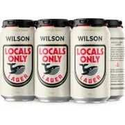 Wilson Locals Only Lager 375mL