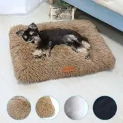Dog Bed Pet Mat Washable Plush Pet Crate Bed For Dog Anti-Slip Pet Sleeping Mat