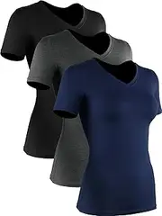 [Cadmus] Workout Shirts for Women Quick Dry Athletic Performance T Shirts