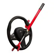 Car Steering Wheel Lock With Twin Hooks Anti Theft Device Universal Car Security Device