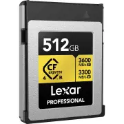Lexar Professional GOLD 512GB CFexpress 4.0 Type B Memory Card