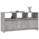 Tv Cabinet Concrete Grey 102X37.5X52.5 Cm Engineered Wood Wood TV Stands & Enter