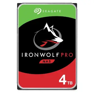 Seagate Iron Wolf Pro 3.5&quot; 4TB 7200rpm NAS 硬碟 ST4000NE001 香港行貨