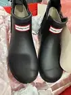 New!!Hunter “Original Insulated Chelsea” Women’s Waterproof Rain Boots, Black6/7