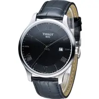 在飛比找PChome24h購物優惠-天梭 TISSOT Tradition系列 懷舊古典時尚腕錶