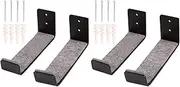 2 Set Surfboard Wall Rack, Surf Board Racks for The Wall Display Mount Storage for Shortboards and Longboards