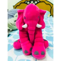在飛比找蝦皮購物優惠-粉紅色可愛泰國大象娃娃 大象娃娃
