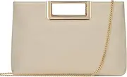 [GAYI URBAN] Clutch Purses for Women, Dressy Evening Crossbody Bag, Ladies Vegan Leather Wedding Party Shoulder Handbag
