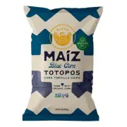 Maiz Totopos Blue Corn Tortilla Chips 7.5 Oz (Case Of 6